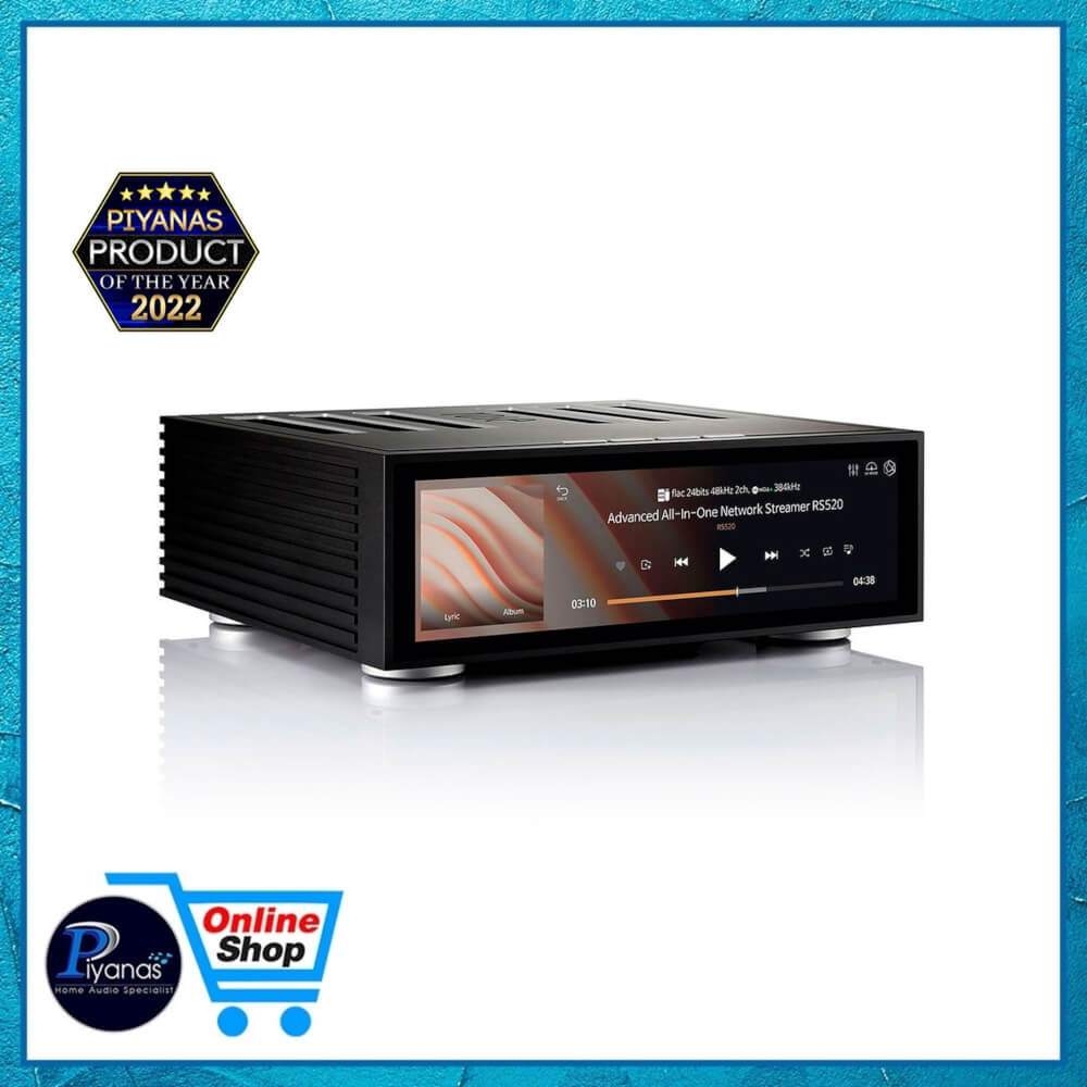 เครื่องเสียงสตรีมเมอร์ HIFI ROSE : RS-520 ALL IN ONE NETWORK STREAMER (BLACK)
